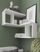 Полка П-212, 49.2х19.2x56.4 см, белый