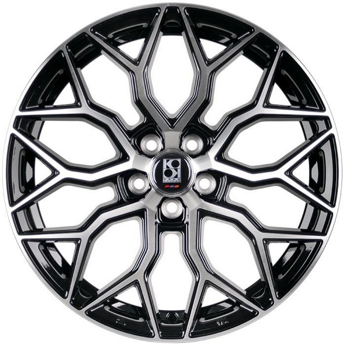 KOKO SL507-1101 7.5x17/5x114.3 D73.1 ET38 черный