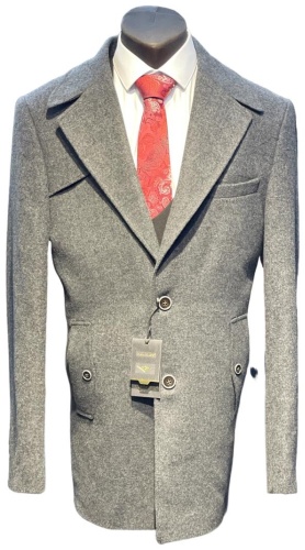 Пальто WORLD COSTUM серый
