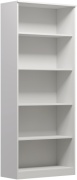 Стеллаж напольный VMG Сириус, 78x35x190 см, белый