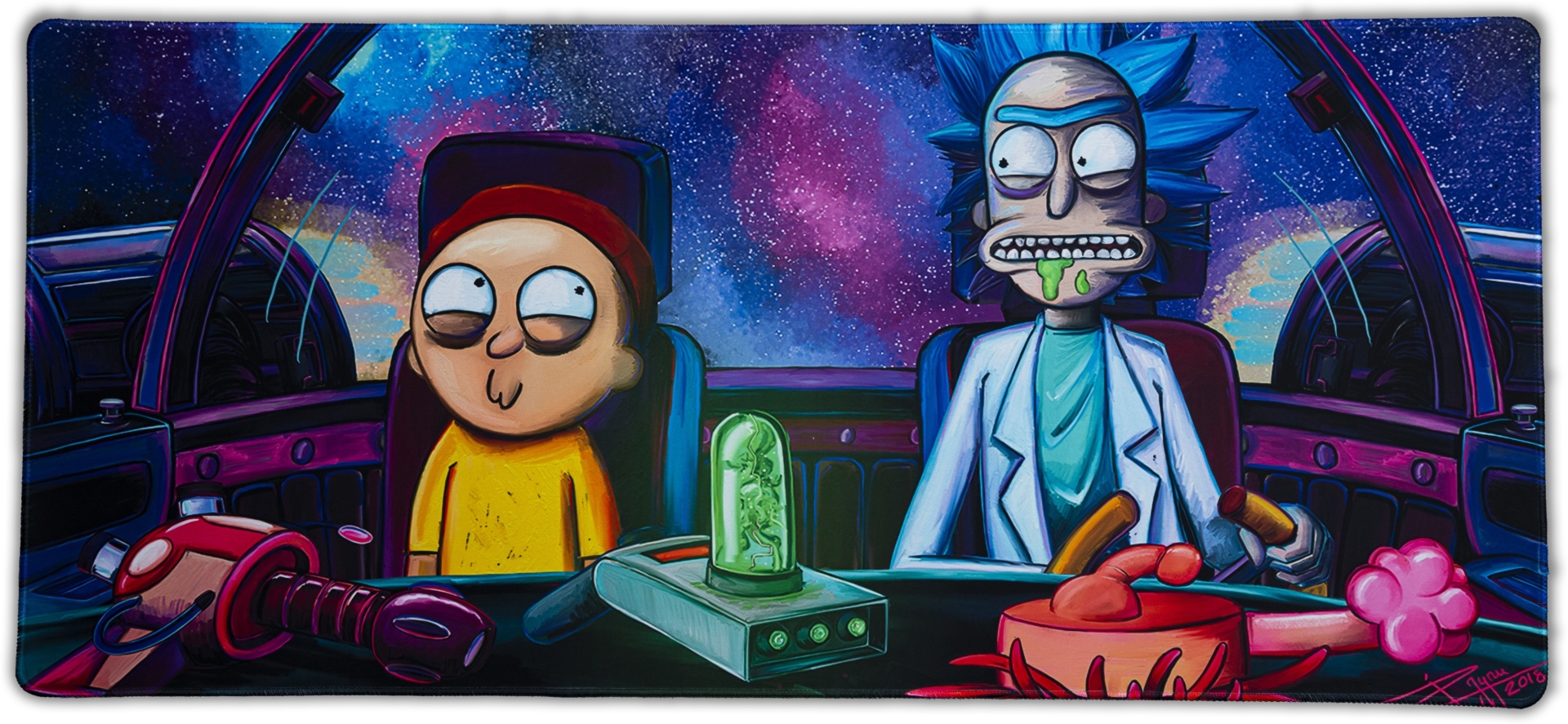Купить Коврик для мыши Рик и Морти Cosmos в кредит в Алматы – Kaspi Магазин