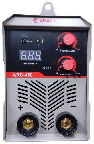 Ураган сварочный инвертор ARC-450 (TIG, MIG/MAG)
