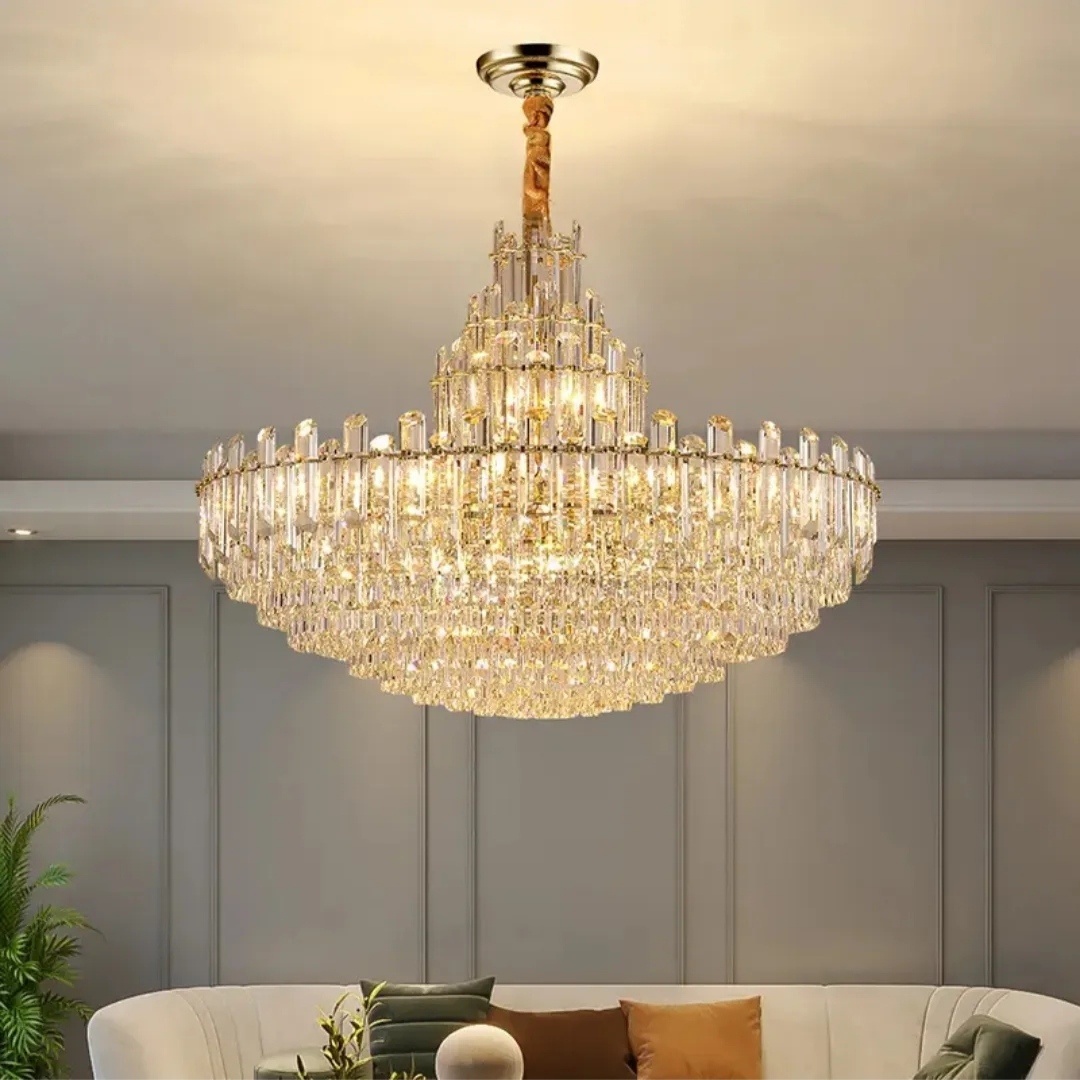 Люстра потолочная ALEM LIGHT Е14, кол-во ламп: 17 шт