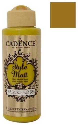 Акриловые CADENCE 727818 цвет Желто-зеленый 1 шт 120 мл