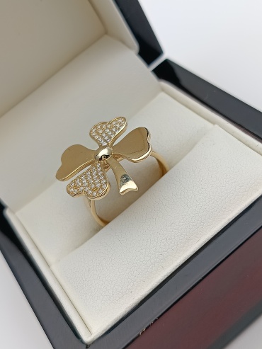 Arti-Gold 890876 размер 17.5 вес 3.21 г золото, фианит