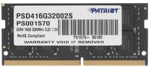 Оперативная память Patriot PSD416G32002S 16 Гб