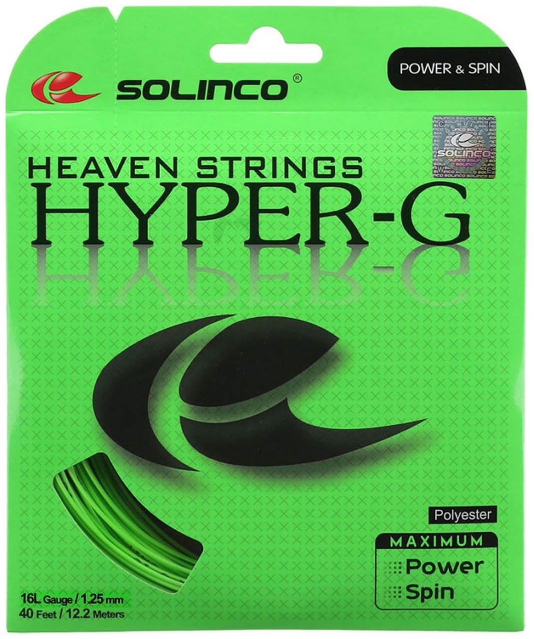 Струны SOLINCO Hyper-G 1.25 зеленый