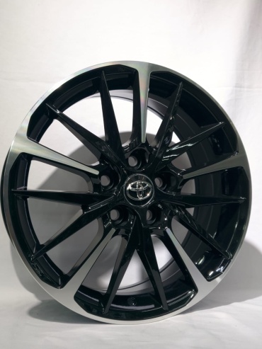 RS 1264 7x17/5x114.3 D60.1 ET35 4 диска черный, серебристый
