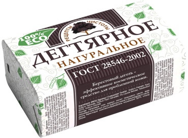 Кусковое мыло дегтярное НМЖК Натуральное 200 г