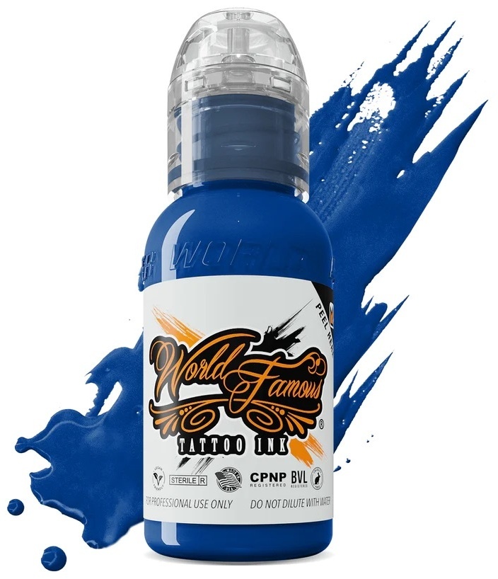 World Famous Tattoo Ink TATTOO пигмент Navy Seals Blue 15 мл