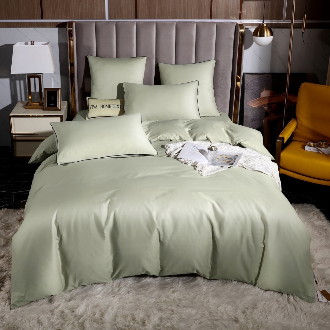 Комплект Viva Home Textile Элитный евростандарт мако-сатин, : 50x70 см, 70x70 см