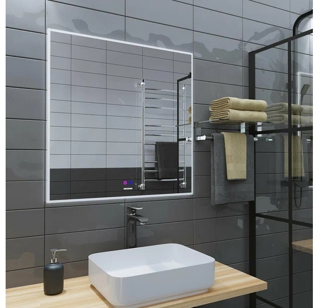 Зеркало настенное Grossman 80x80 см