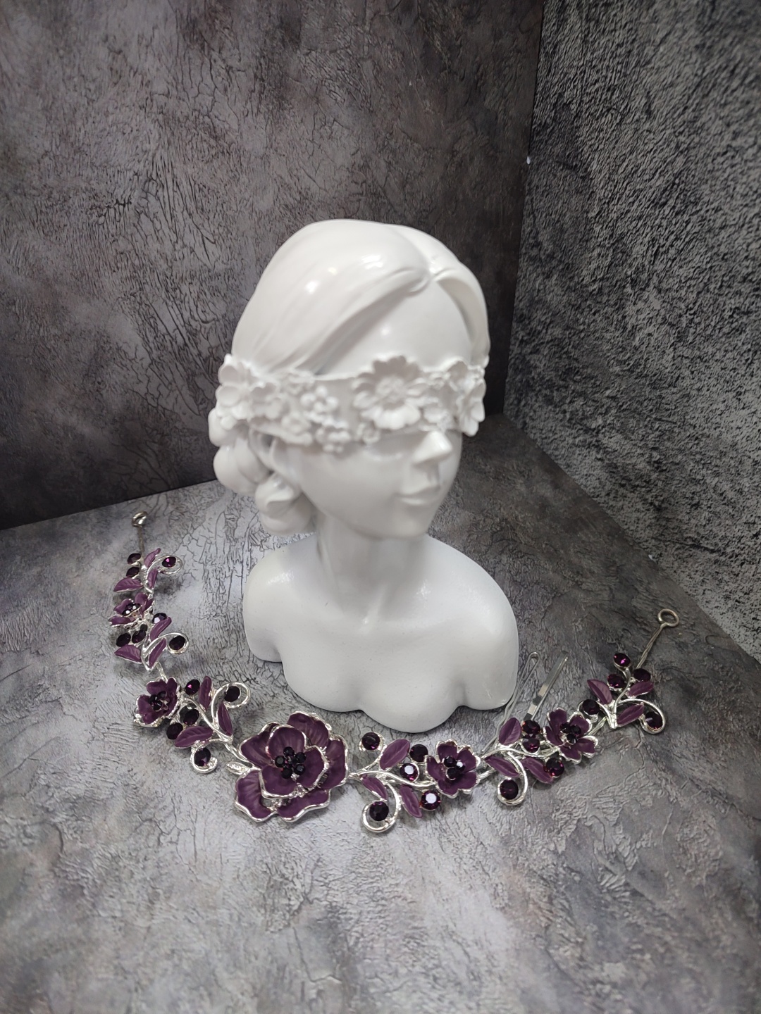 Диадема Fashion Jewelry M фиолетовый, мультиколор