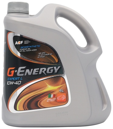 Полусинтетическое G-Energy Expert L 10W-40 4 л