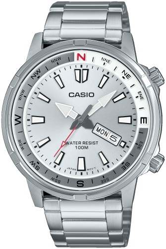 Кварцевые CASIO MTD-130D-7AVDF нержавеющая сталь