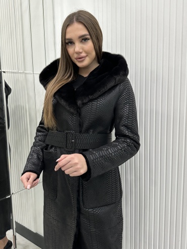 Дубленка DONNA BACCONI черный