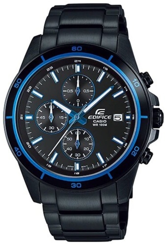 Кварцевые CASIO EFR-526BK-1A2VUDF сталь