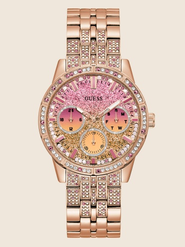 Кварцевые GUESS 14289521 нержавеющая сталь