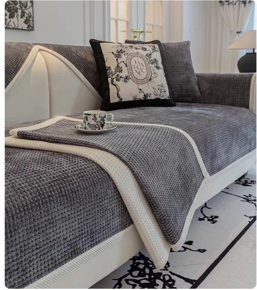 Home Collection дивандек для дивана 555444 серый 230х90 см, 160х90 см, 90х90 см