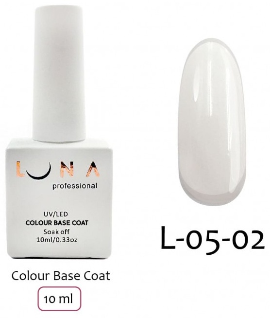 Luna базовое покрытие Colour Base 02 камуфлирующее 10 мл