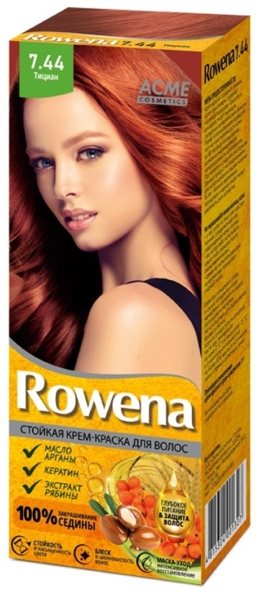 ACME Rowena 7.44 тициан крем-краска 115 мл