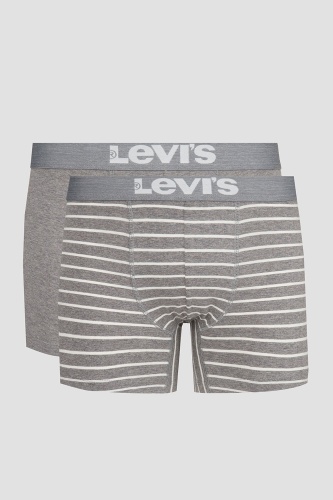 Боксеры Levis серый
