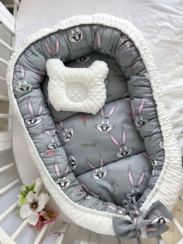 Детский кокон 202937, 50x100x20 см, беспружинный, хлопок