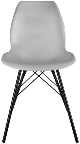 Стул ТЭТАХОУМ ST29/S37 04000000598, 83.5x45.5x54 см, черный, серый