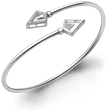 AQUAMARINE 74162А.5_19 длина 19 см, вес 5.58 г серебро, плетение фантазийное