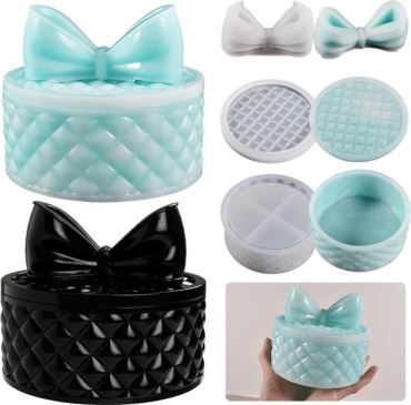 Mold Store Шкатулка с бантиком MS816610 силикон