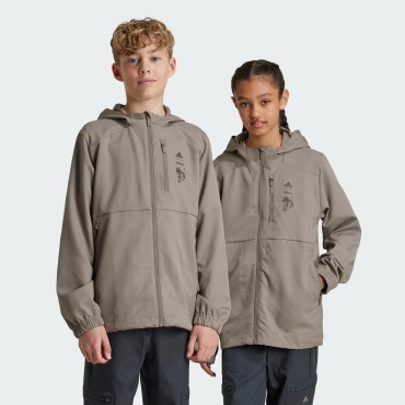 Ветровка adidas DISNEY, J DY LK TT коричневый