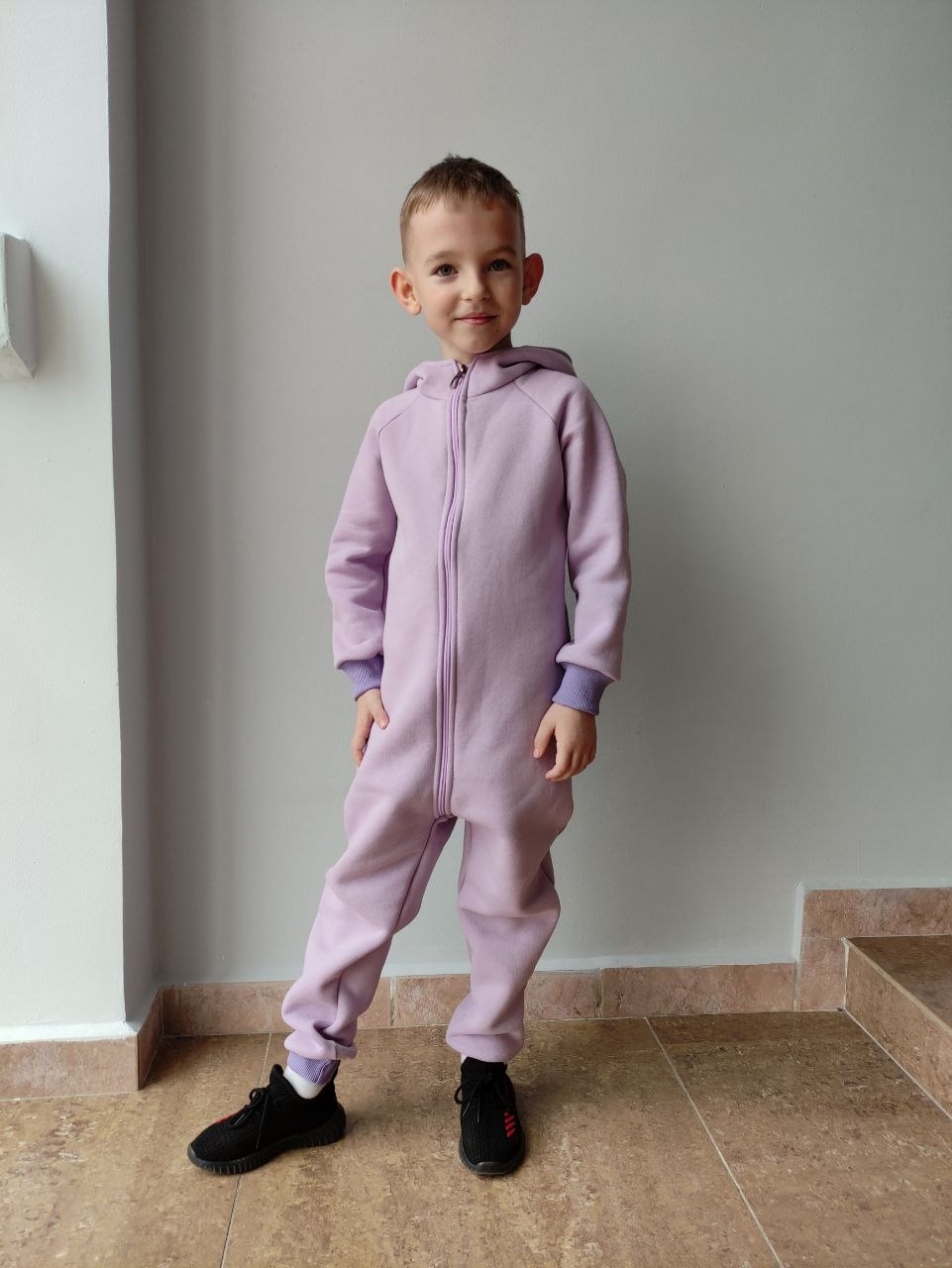 Комбинезон с брюками JDI BABY сиреневый