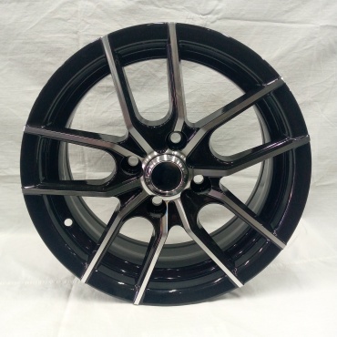 Replica 234 6x14/4x100 D67.1 ET35 4 диска черный, серебристый