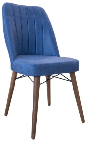 Стул ZETA SEHER LACİVERT, 89x45.5x43 см, синий