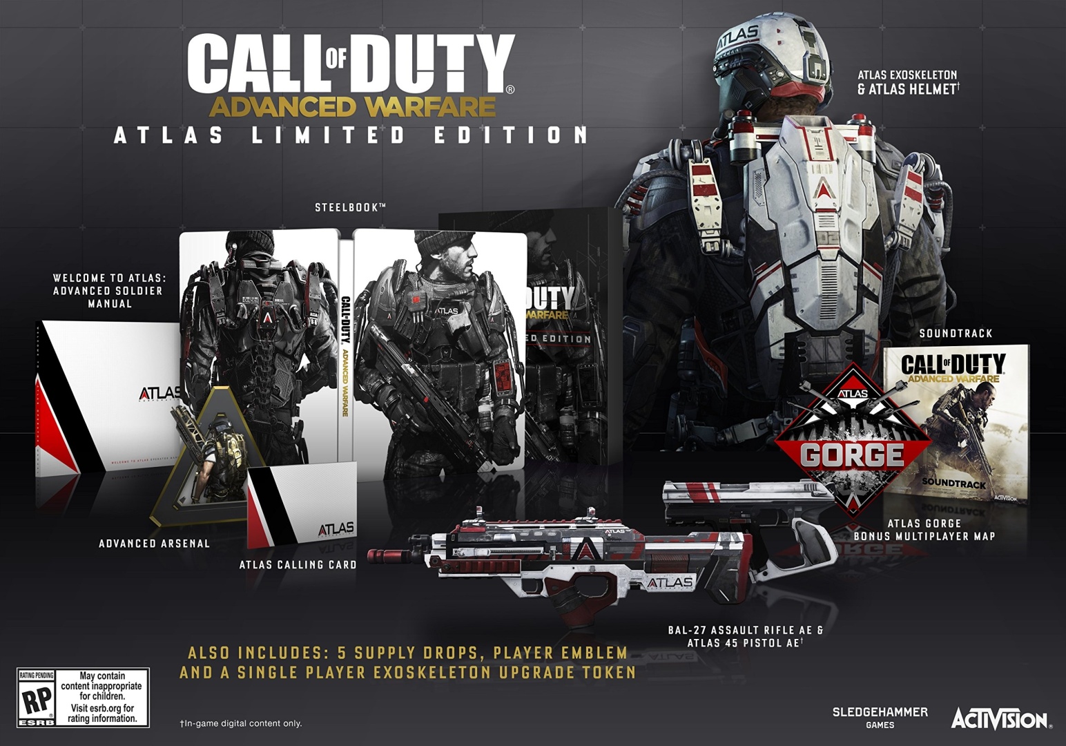 Купить Видеоигра Call of Duty: Advanced Warfare Atlas Limited Steelbook ...