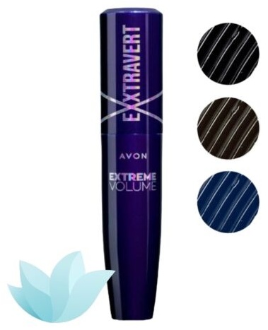Тушь для ресниц Avon Extravert Extreme Volume для объема, подкручивающая черный