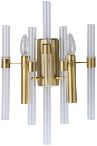 Бра настенный MW-Light Е14, золотистый