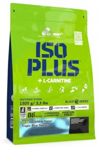 Olimp Nutrition изотоник ISO Plus + L-Carnitine Olimp Nutrition Лимон 1505г