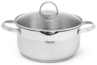 Кастрюля 3.4 л, Fissman CALLISTO 5207 нержавеющая сталь