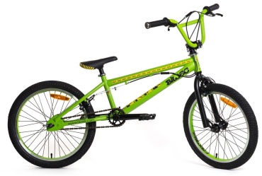 Велосипед Biwec BMX Danger 2018 one size черный-зеленый