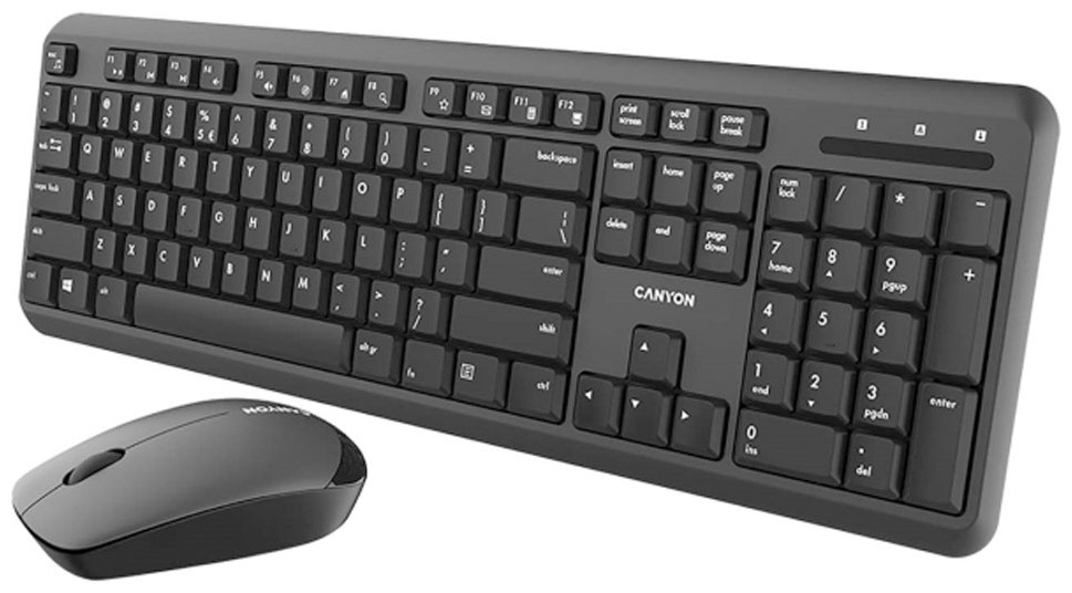 Клавиатура Canyon CNS-HSETW02 черный