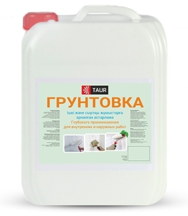 Грунтовка Taur Глубокого проникновения 10 кг, белый