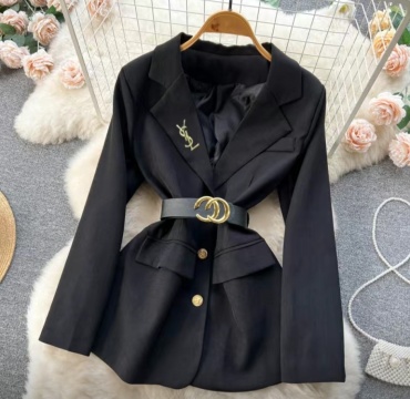 Пиджак приталенный FASHION черный