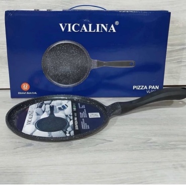 Блинная сковорода Vicalina 22 см с антипригарным покрытием, алюминий
