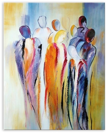 Seven Art 578 В толпе 60x72 см
