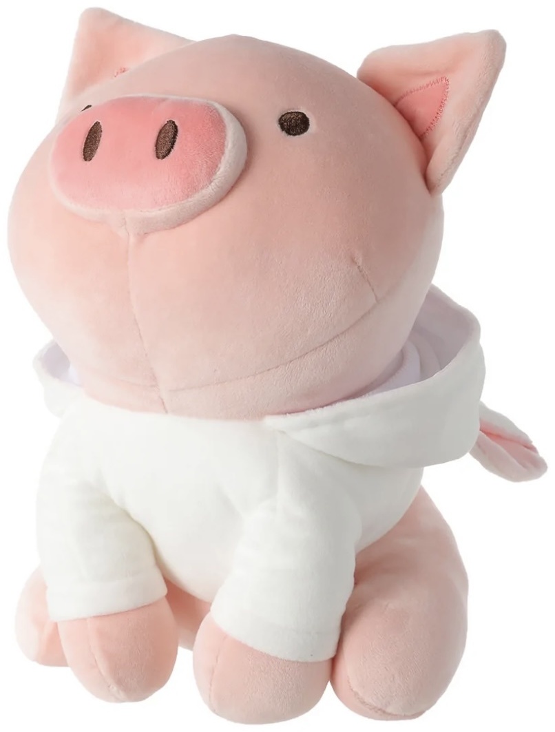 Купить Мягкая игрушка Поросенок, высота 26 см, розовый в Алматы ...