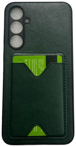 Чехол AAZ для Samsung Galaxy S24 зеленый