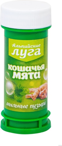Мыльные пузыри с кошачьей мятой Альпийские луга, 45 г