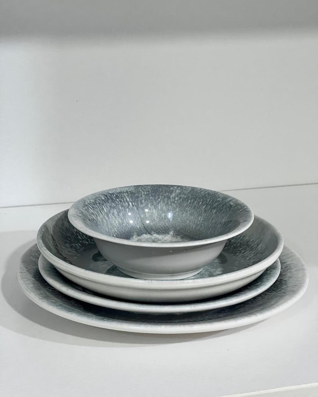 Набор тарелок Turkey Plates 25 см, 24 шт, керамика