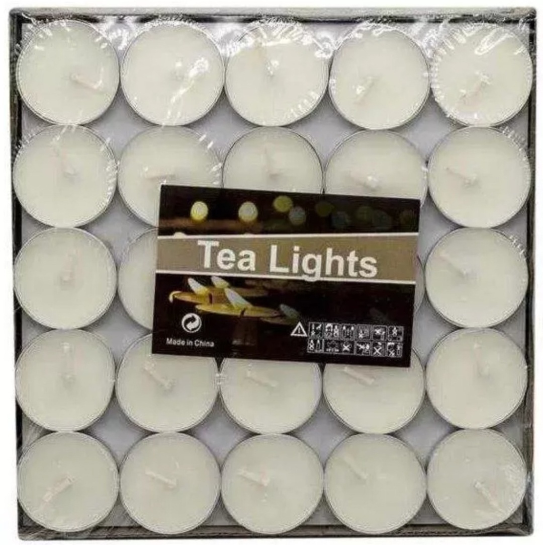 Декоративная свеча Tea Light 6971818547503 1 см, 50 шт